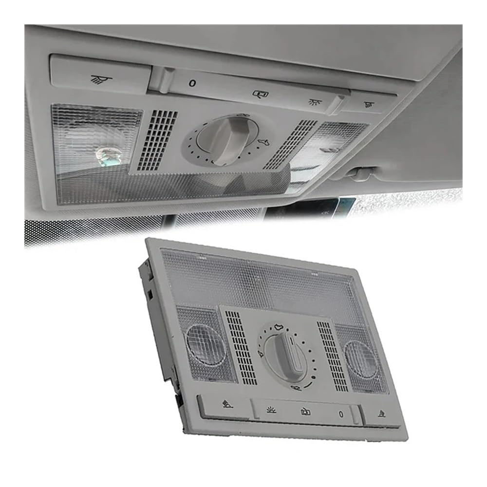 Lampa do czytania Seat Leon, Altea i Toledo, lampa dachowa do konsoli środkowej, 6Q0947613A, lampa wewnętrzna