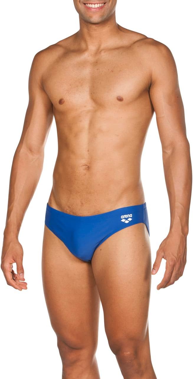 Costume Da Bagno Uomo Arena Dynamo Slip - Tessuto MaxFit Resistente A Cloro E Sale, UPF 50+ - Foto 8