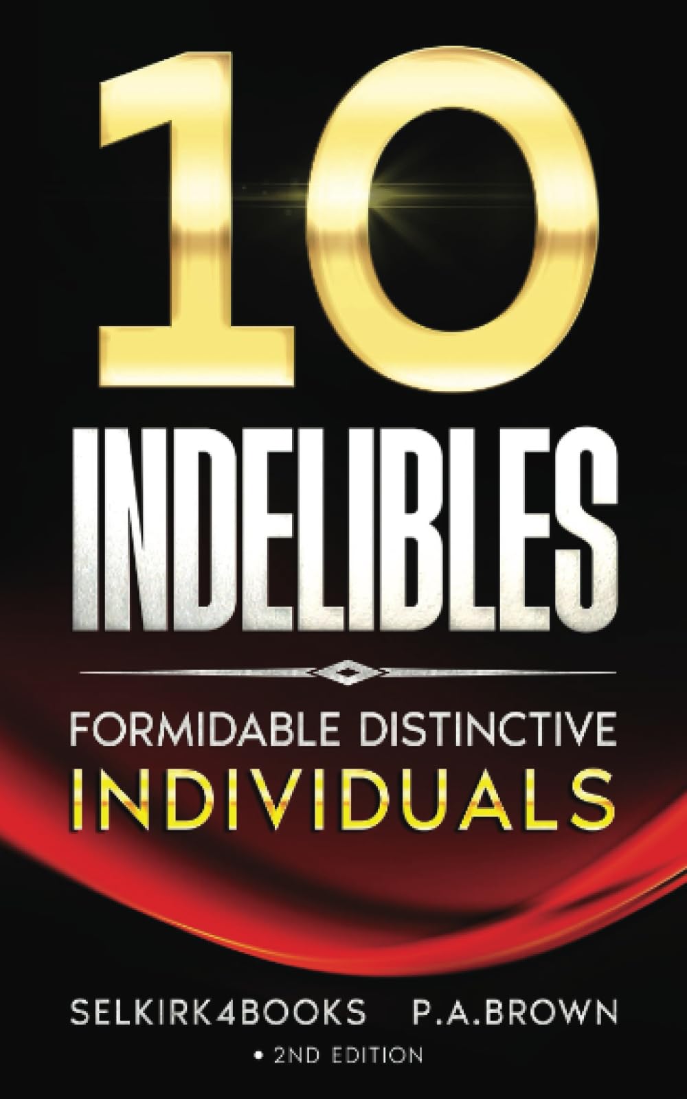 Ten Indelibles: Formidable Distinctive Individuals who variously inspire, overawe, daunt or scare you.