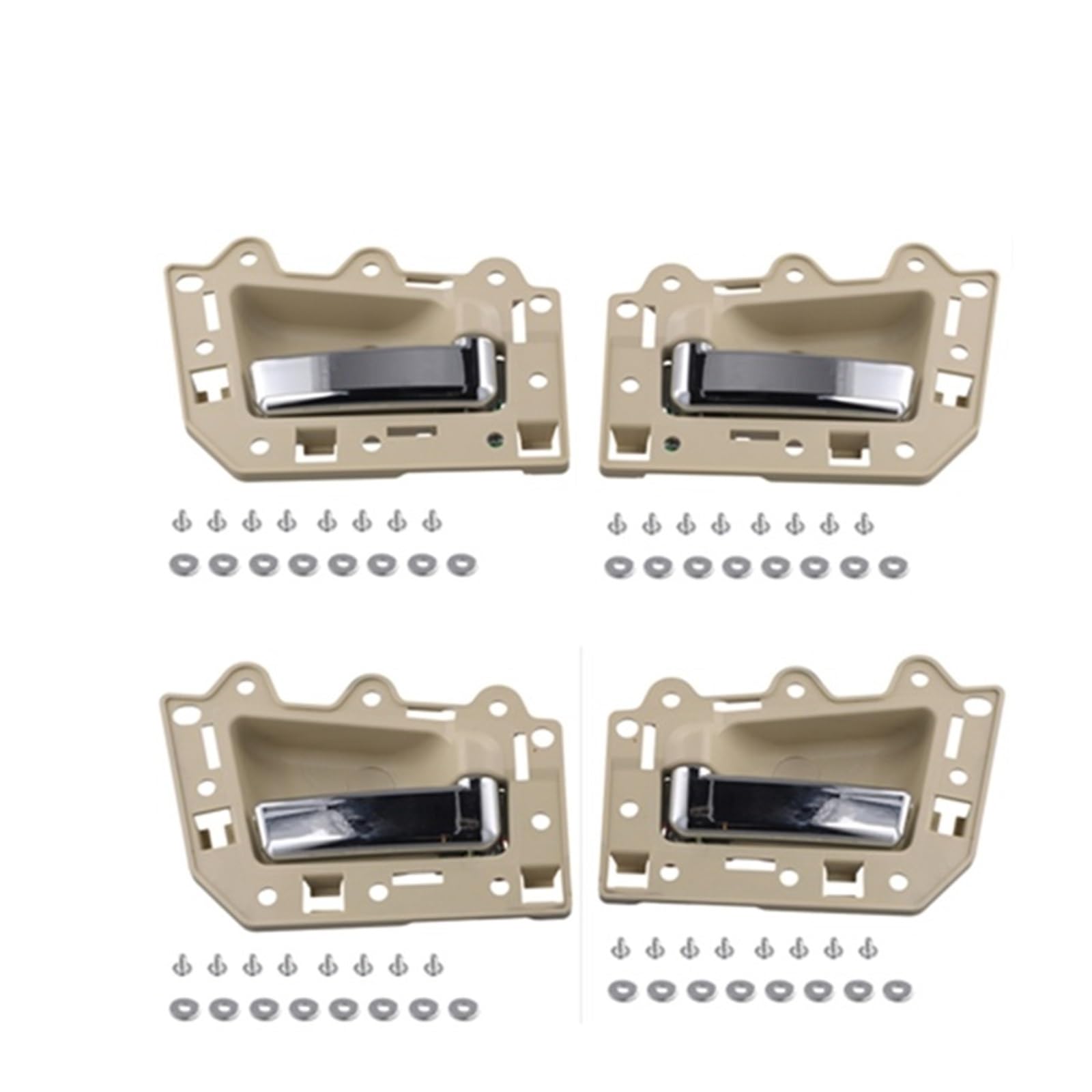 LSDSAAZA Interior Inner Handle Car Inner Door Handle Interior for Jeep for Grand for Cherokee 2005-2011 1JV471J3AA 1JV461J3AA 5HR411J3AK 5HR421J3AK