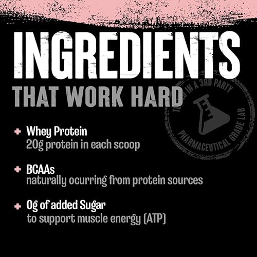 Miniatura 8 de Animal Proteína en polvo 100% suero de leche  0.16oz BCAA  Solo 0.07 oz de azúcar añadido, sin colores artificiales, mezcla concentrada de nutrición