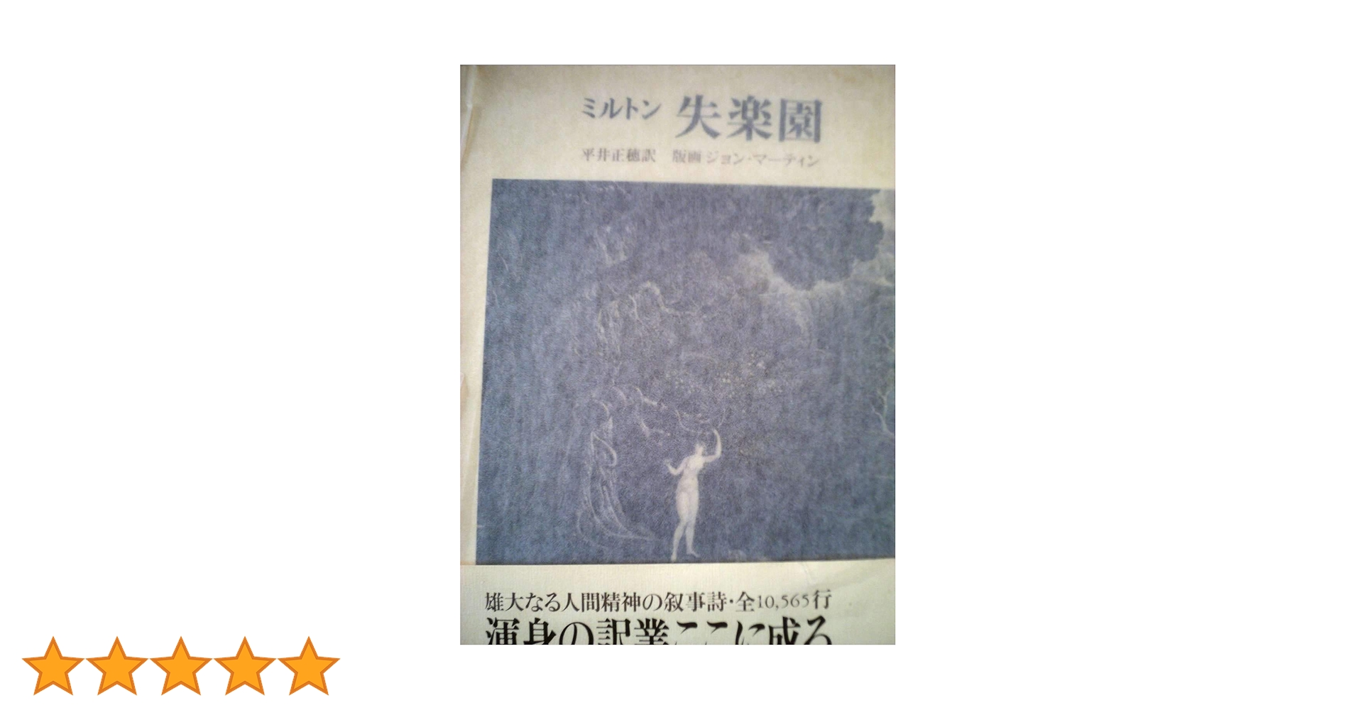 BLZ 失楽園 BLZ-1 失楽園 上 (岩波文庫 赤 206-2) | ジョン・ミルトン, 平井 正穂