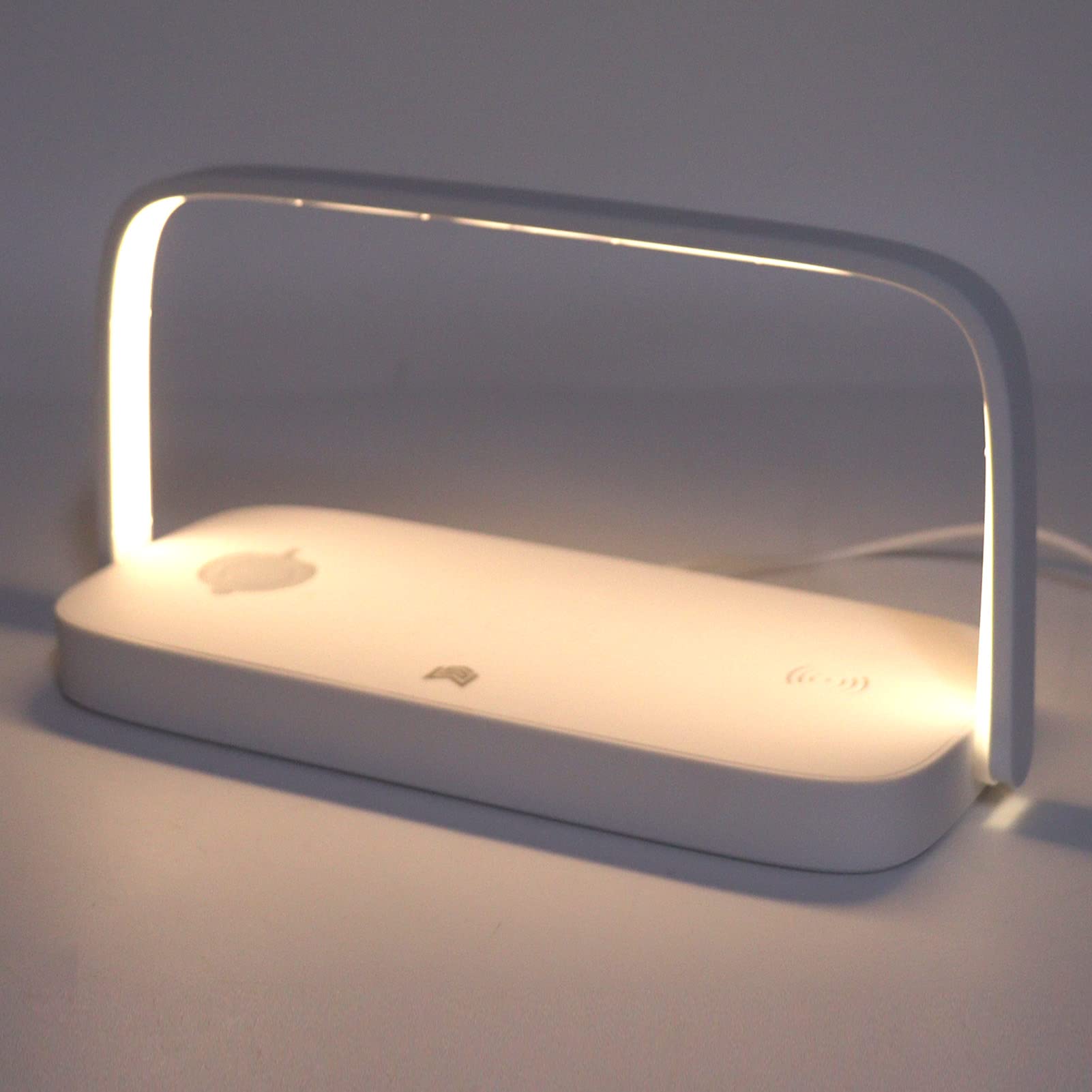 Gavigain 3 in 1 Wireless Charger, Fast Wireless Charging Station Night Light Ideal Gifts for Office or Home Use