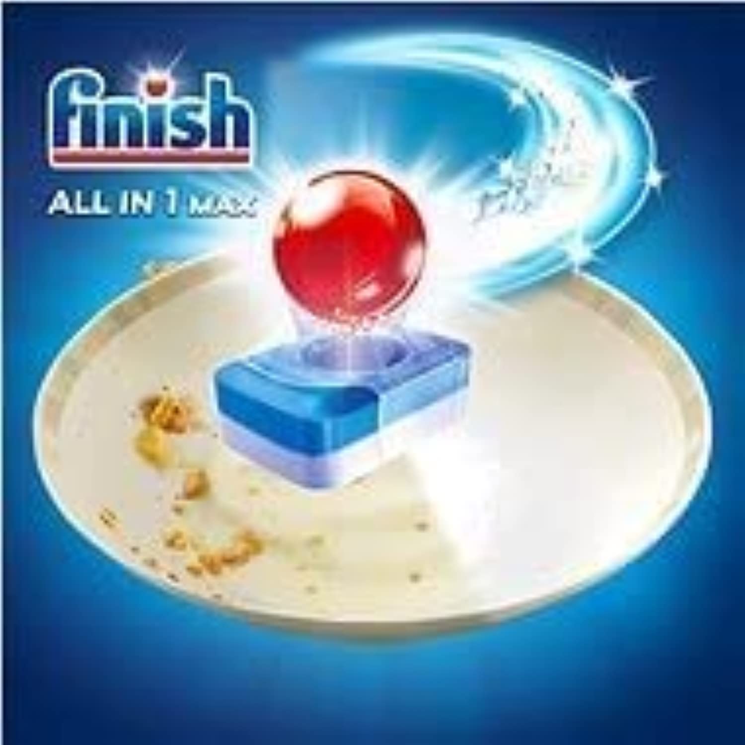 Finish Megapack - Pastillas para lavavajillas (80 pastillas, 1280 g)