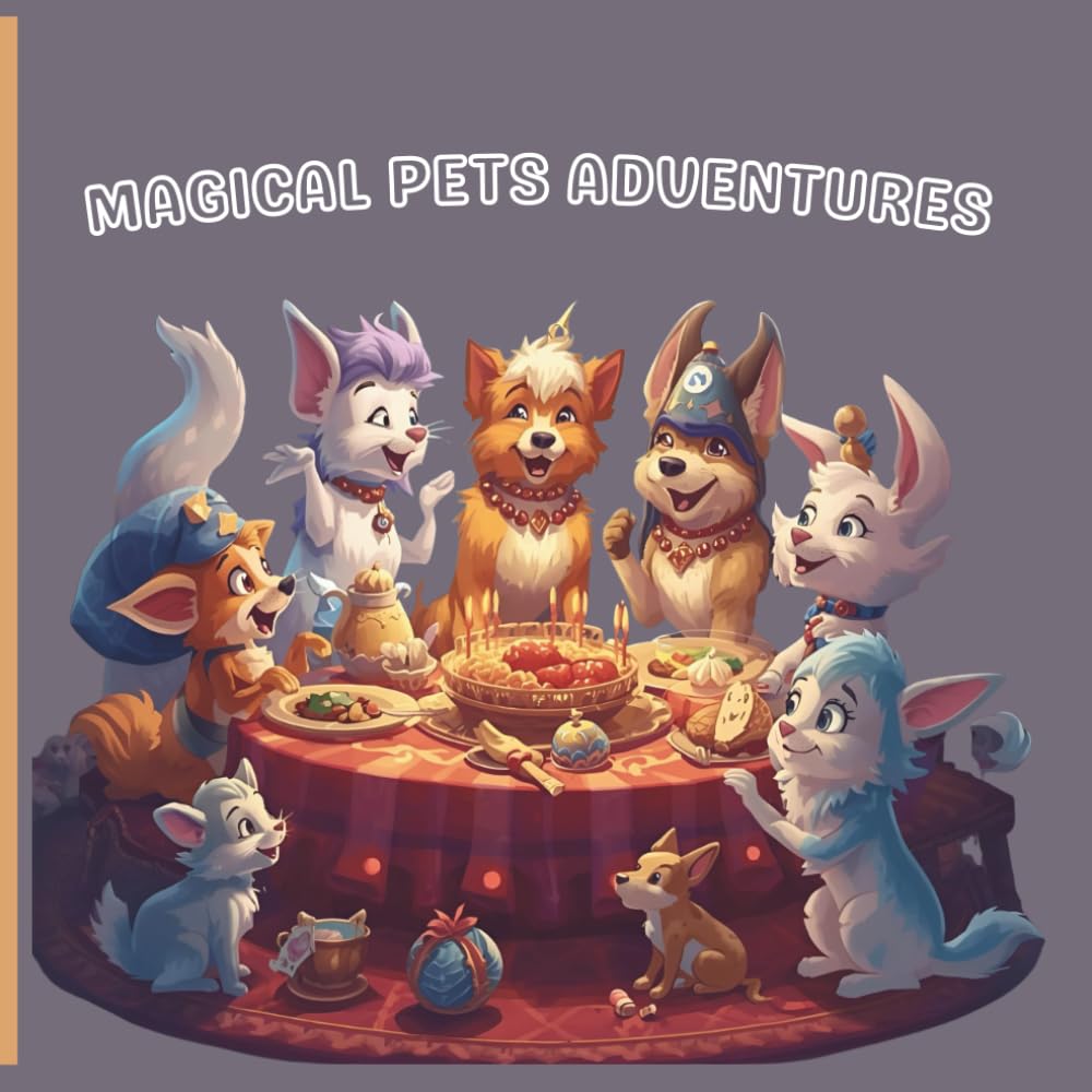MAGICAL PETS COLORING BOOK