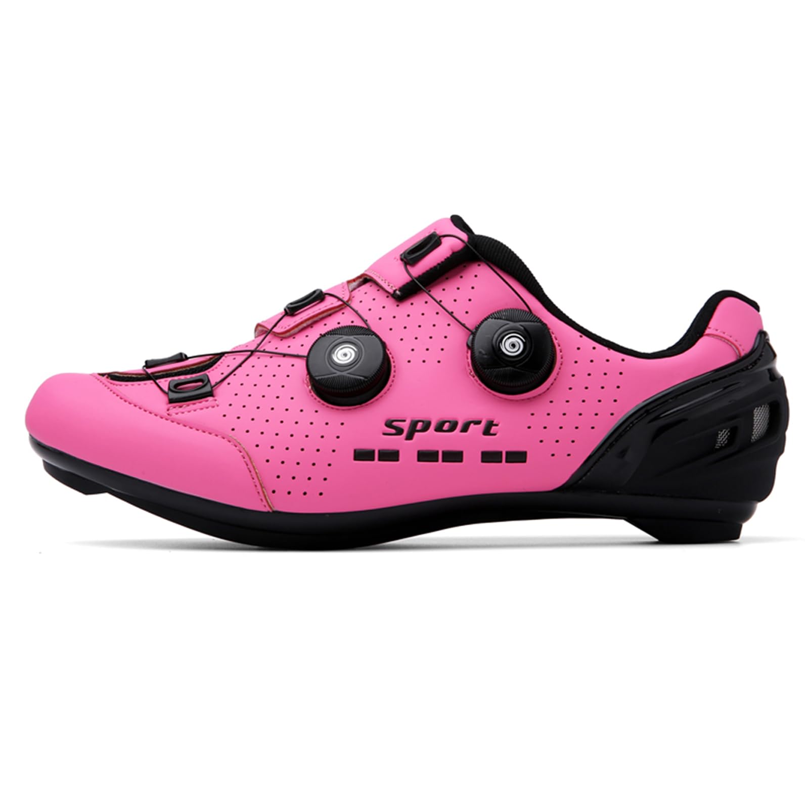 SDEQA Zapatillas de Ciclismo de Montaña Mujer SPD Look Delta Transpirables Antideslizantes