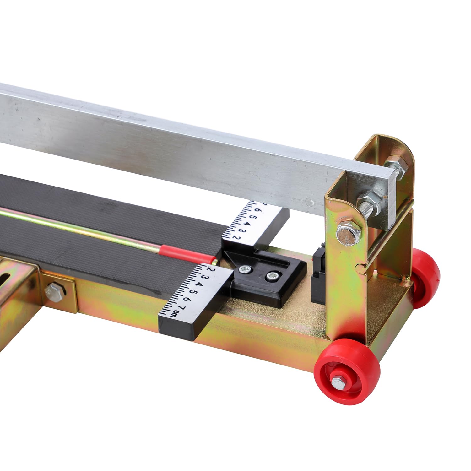 Cortador manual de azulejos 1200 mm Base sólida de alta resistencia guiada por láser de alta precisión con ruedas para máquina de corte de azulejos y paredes de cerámica y porcelana TOPWAY 347740