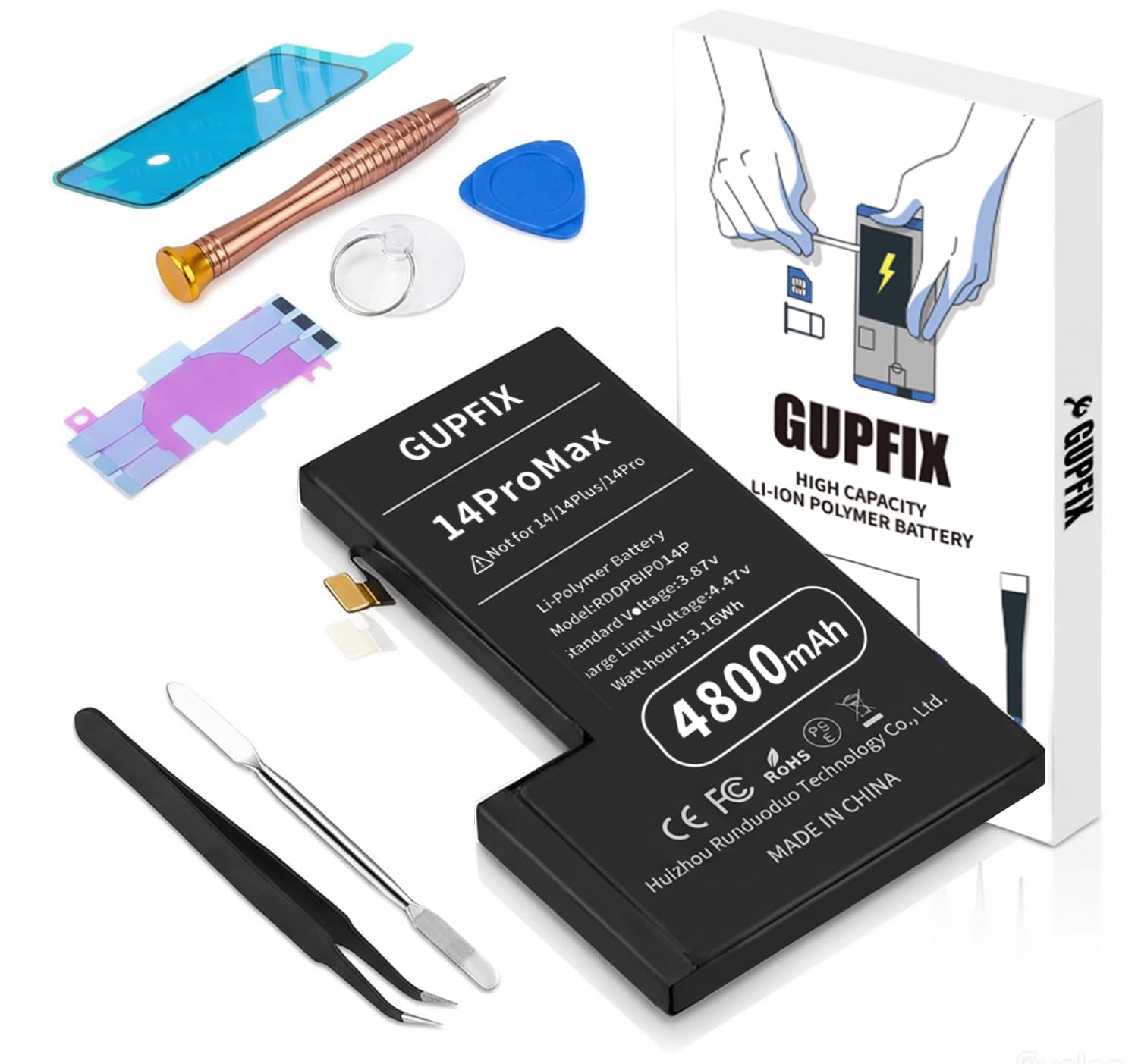 Diagnostic Battery for iPhone 14Pro Max No Pop-up Unknown Part Alert