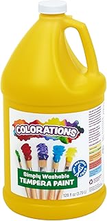 Colorations Paraben-Free Washable Tempera Paint for Kids - 1 Gallon Valu...