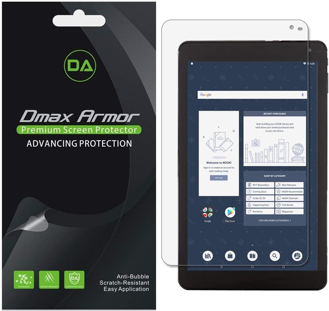 Dmax Armor [3Pack] for Barnes & Noble Nook Tablet 10.1