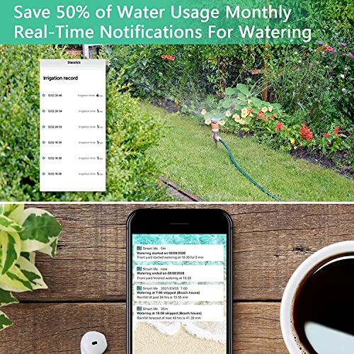Innokey Wifi Water Timer, Sprinkler Timer, Smart Water Timer For Garden Hose, Sprinkler Timer With 15 Independent Watering Programs, Compatible With Alexa And Google Assistant,2022 Upgraded Version #TOP4