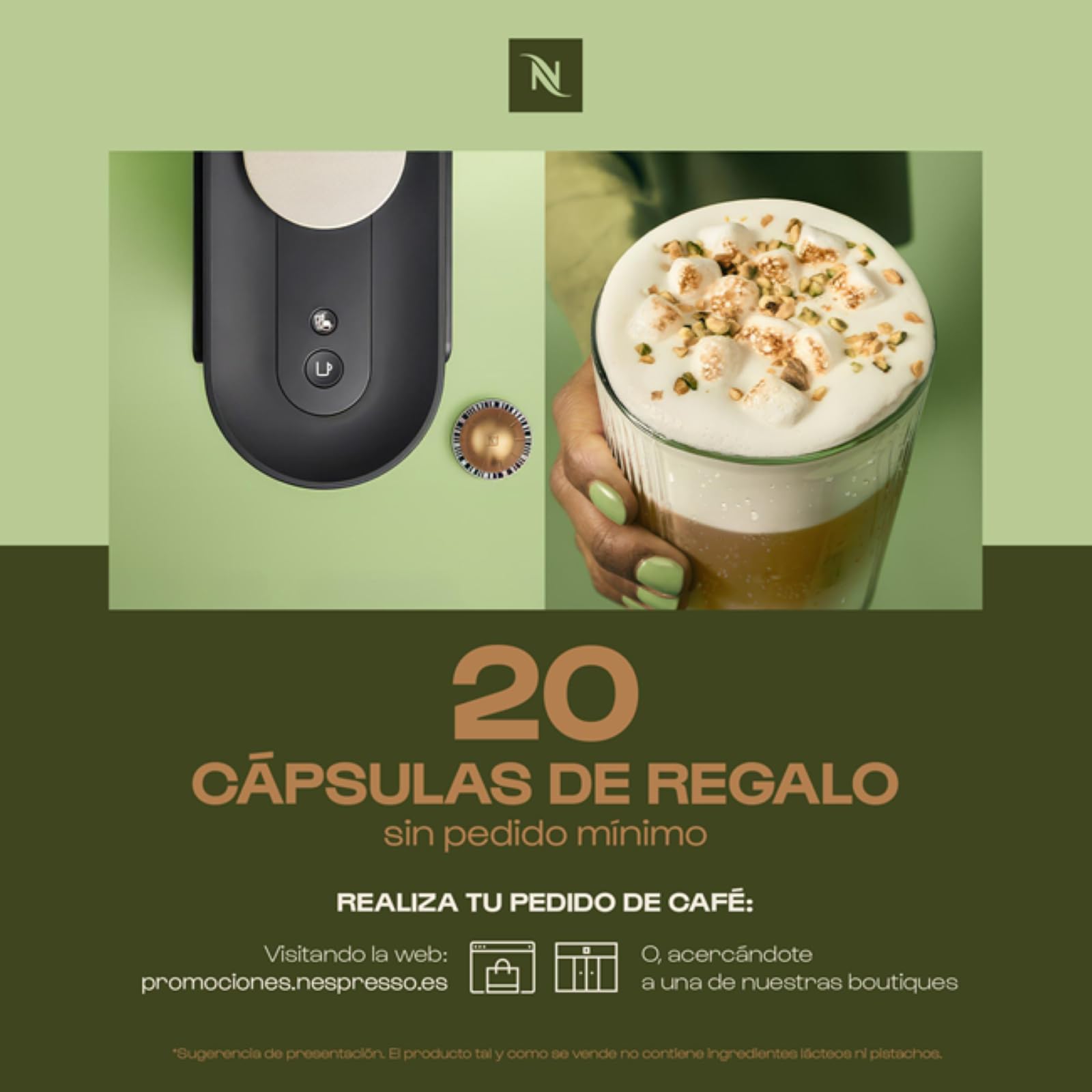 Nespresso Vertuo Plus Máquina de Café y Espresso, Cafetera Automática de Cápsulas con Sistema de Preparación con un Solo Toque, ENV150.R, Plástico, 1.1 l, Rojo