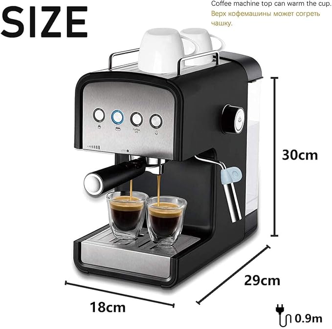 Máquina de Espresso Automática con Espumador de Leche y Capacidad 1.2L miniatura 3
