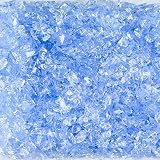 Light Blue Terrazzo Glass - American Specialty Glass – Flooring, Countertop, Concrete, Terrazzo Glass - 10 LB, Size 0