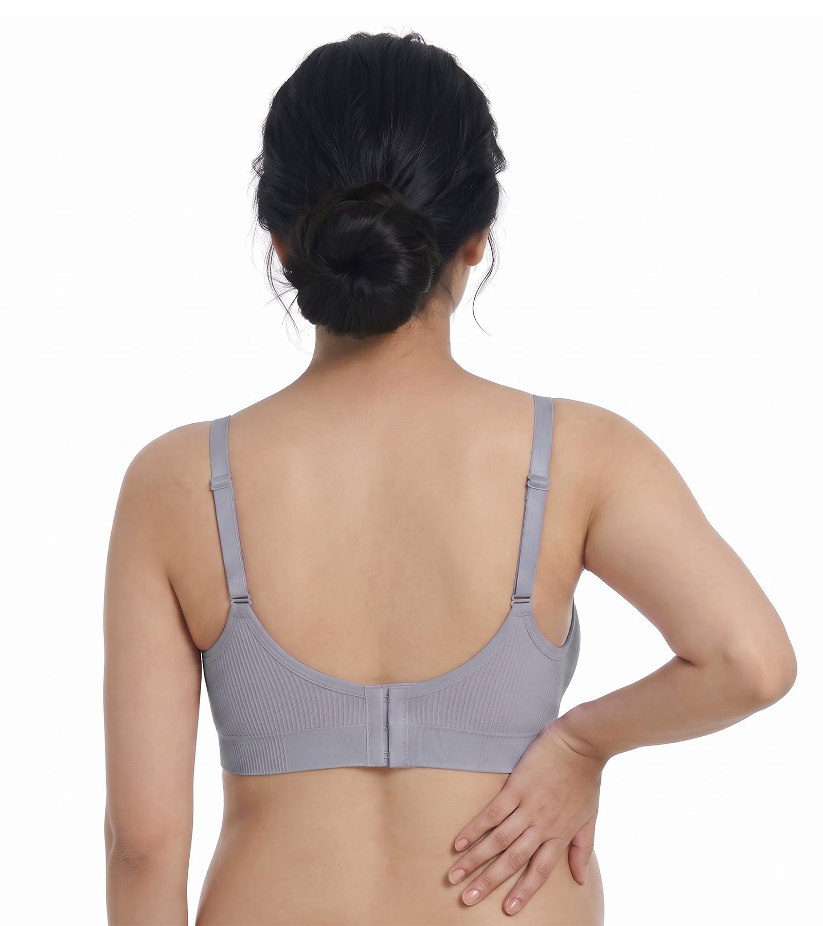 Dimore Nahtloser Still-BH, Ultra Komfort, glatt, kabellos, Schwangerschaft, Bralette, Schlaf