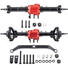 RC Axle Set CNC Standard/Extended Axle Set for 1/18 TRX4M RC Crawlers Car Upgrade Parts Extended