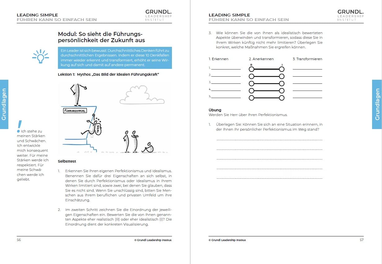 Leading Simple – Das Arbeitsbuch: Wie führe ich andere? Wie Sie das wirkungsvollste Führungssystem anwenden. Schritt für Schritt. (Dein Business)
