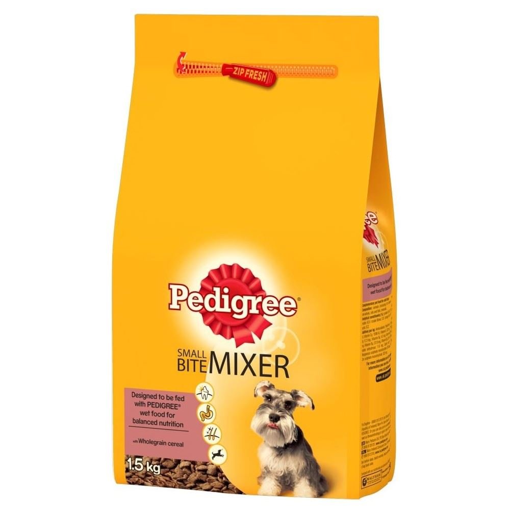 Pedigree Small Dog Mixer Original 1.5kg (PACK OF 2)