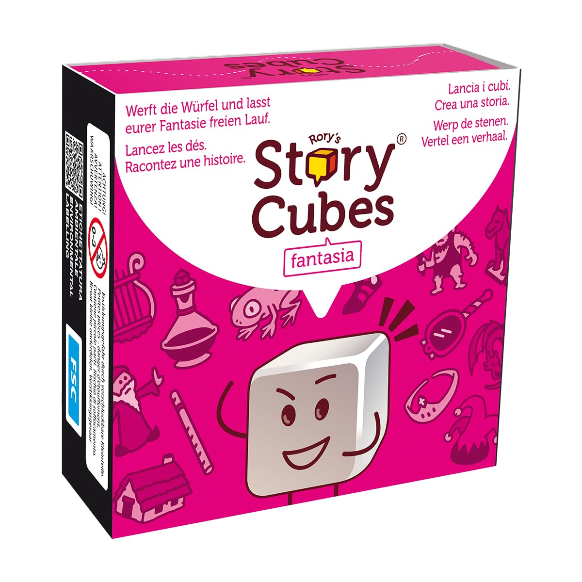 Zygomatic, Rory's Story Cubes Fantasia Jeu de dés Allemand Multilingue
