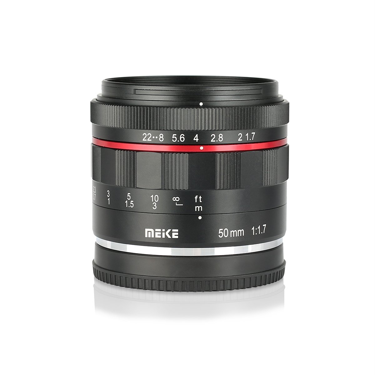 Meike MK 50mm f/1.7 Large Aperture Manual Focus Lens fit Fujifilm