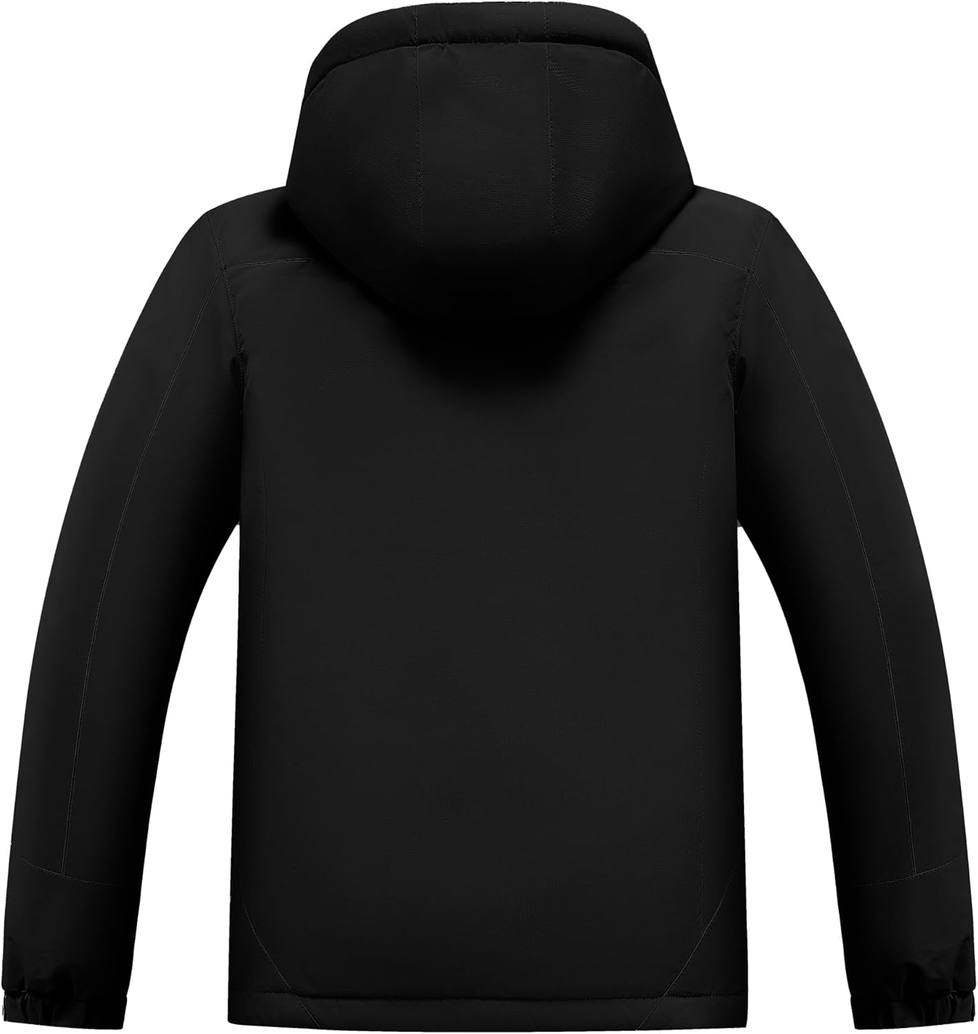 Kid's Waterproof Ski Jacket Warm Fleece Lined Hooded Boy's and Girl's Winter Jacket Breathable Removable Coat - Image 2