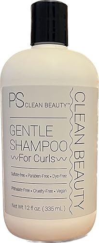 Champú suave para rizos