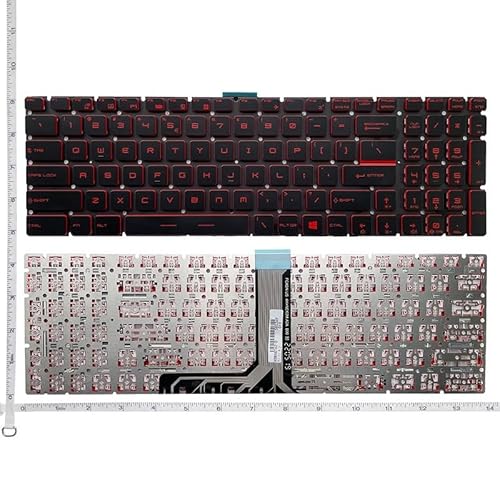 MSI GT72 GS63 GE72 GL62M CX72 PX60 GE62 GP62 GV62 CR72 GL65 PE70 PE60p US/RU/SP/FRobNCgtm[gp\RL[{[h(US No backlit red)