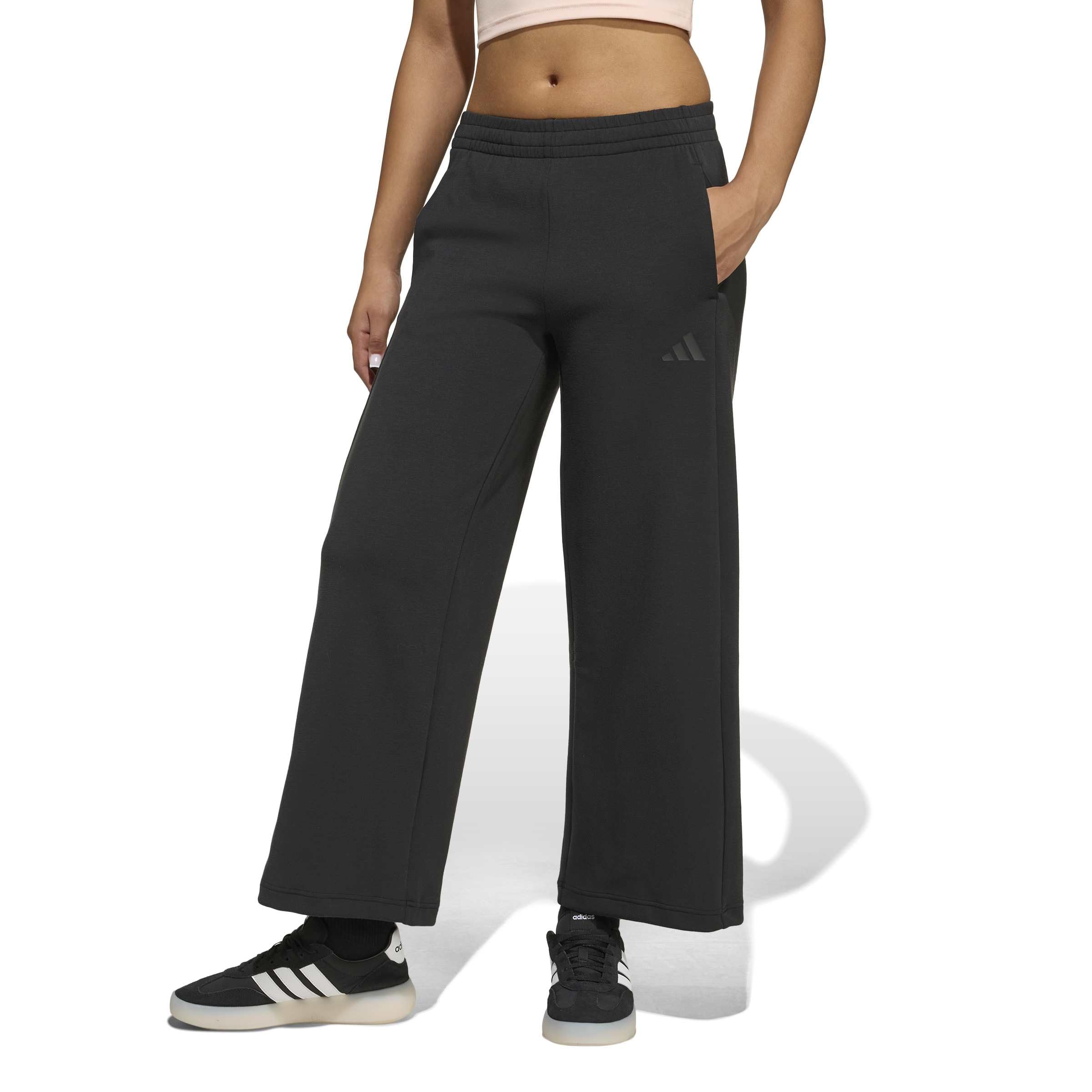Adidas - Future Icons 3 Stripes Wide Leg, Pantaloni da Tuta Bambine e Ragazze