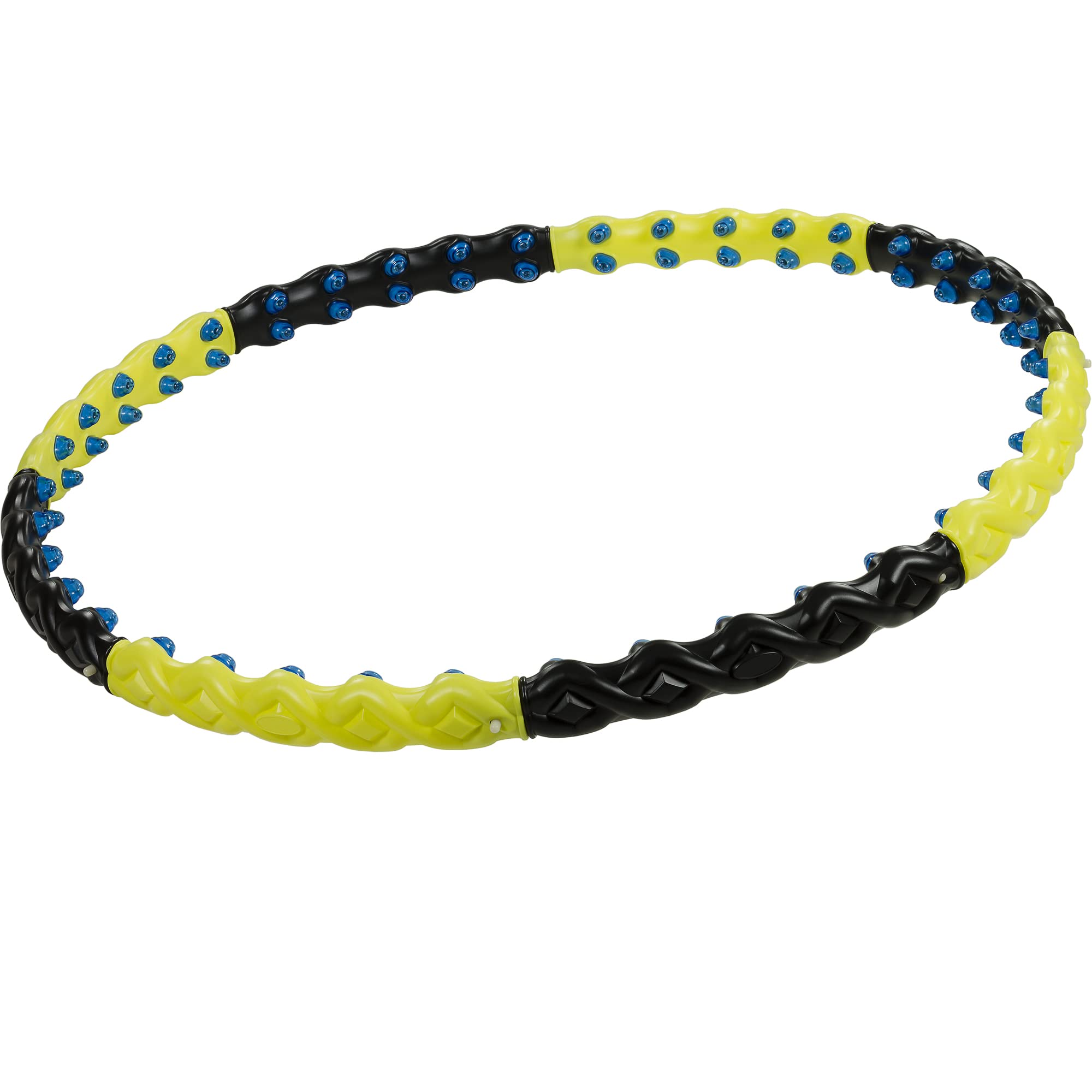 MOVIT Hula Hoop - da Adulti e Bambini, Massaggiante, Magnete Dimagrante, Regolabile, 0,9/1,3/1,7kg, Colore a Scelta - Cerchio per Ginnastica, Fitness, Hoola Hoop, Perdita di Peso