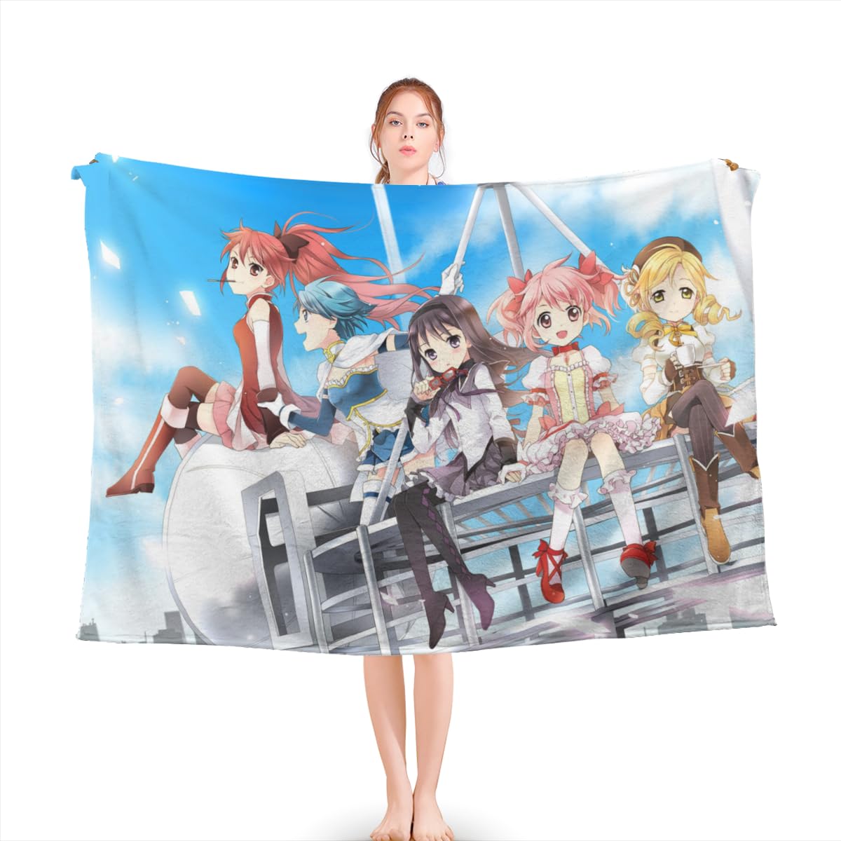 Amazon.co.jp: 魔法少女まどか～マギカ まどか まどマギ 毛布
