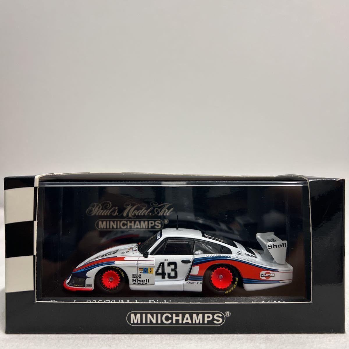 ポルシェ別注 1/43 935/78 MobyDick 1号車 1978 ルマン マルティニ