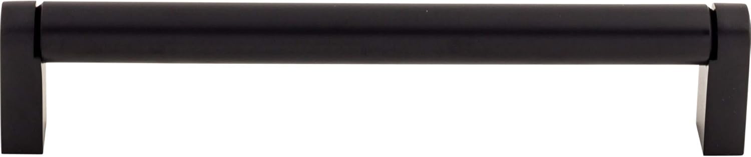Top Knobs M1018 Bar Pulls Collection 6-5/16 Pennington Steel Bar Pull, Flat Black
