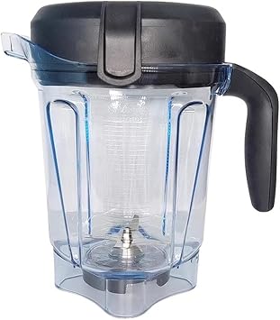 64-ounce Blender Cupincluding Knife + LidCompatible For Vitamix 750 Pro 5300/6500 E320 2L Smoothie Machine Accessories Cup Fitting With Blade Lid