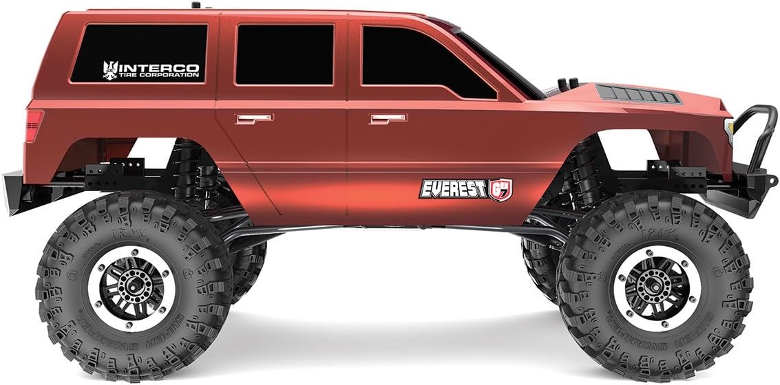Redcat Racing Everest GEN7 Sport 1/10 Scale RC Rock Crawler 4x4 – 4WD RTR RC Truck with Steel Frame, Oil Shocks, Beadlock Wheels, Interco Tires, Waterproof ESC & Battery Included - Burnt Orange