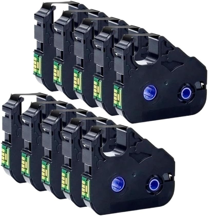 5 10PCS LB-200BK MK-RS100B IDプリンターモデル用の互換性リボンM-11C M-1STD M-1PRO M