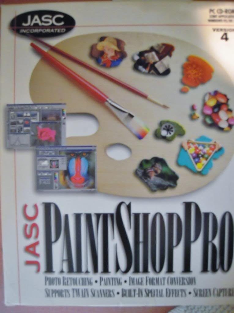JASC PaintShopPro Version 4 for Windows 95/NT 4.0