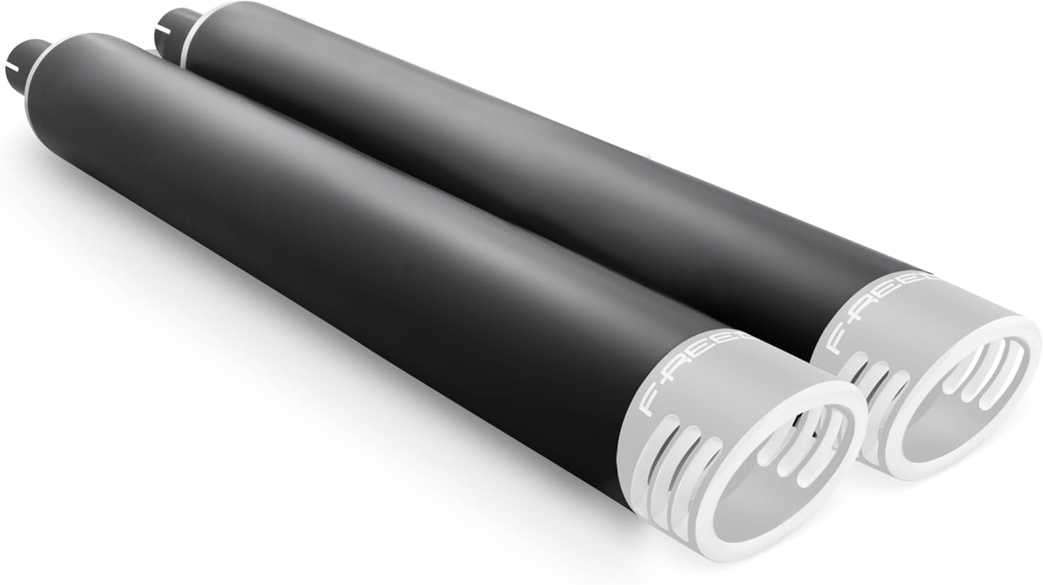 4" Slip-On Mufflers Compatible with Kawasaki VAQUERO 1700/NOMAD/VOYAGER 1700 (requires end-caps sold separately) (BLACK)