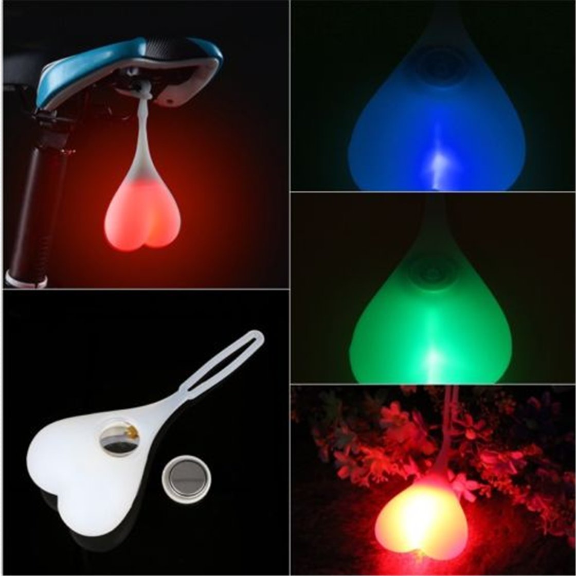 Lampe Vélo En Forme De Fleur Rechargeable USB - 7 LED, 12 Modes, étanche IP65, Pour Roues (moyeu 19-36mm) - Décoration Et Sécurité Nocturne
