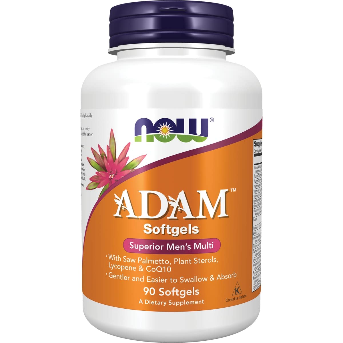 NOWFoods, Adam, Superior Men's Multi, 90 Softgels