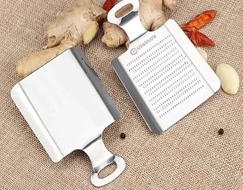 Cuisinox Stainless Steel Nutmeg Chocolate and Ginger Grater, 4.3 x 3