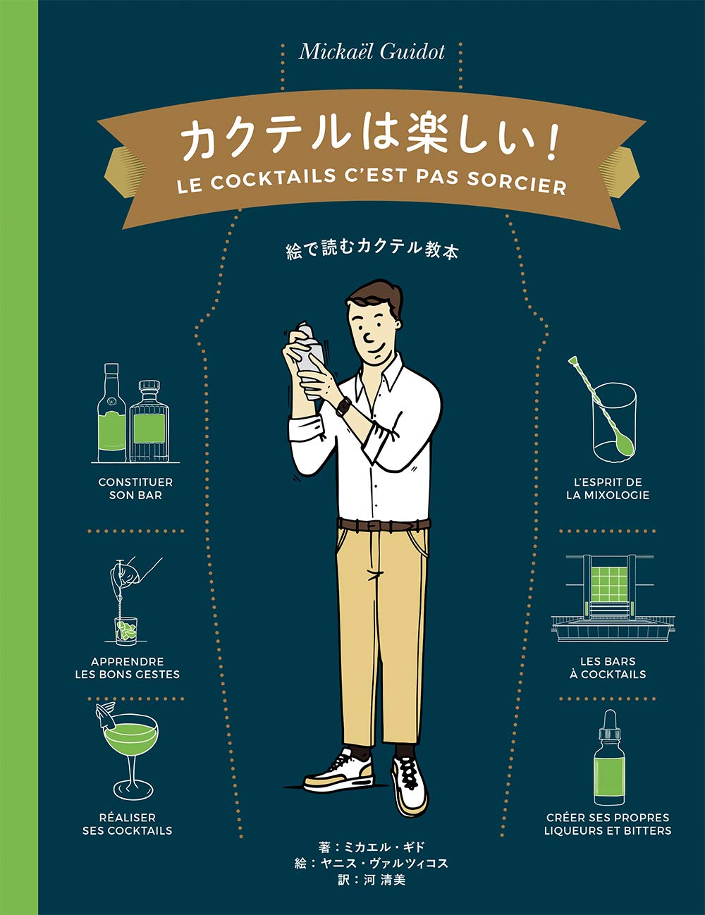 カクテルは楽しい 絵で読むミクソロジーの教科書 ミカエル ギド 河 清美 本 通販 Amazon カクテルは楽しい 絵で読むミクソロジーの教科書 ミカエル ギド 河 清美 本 通販 Amazon