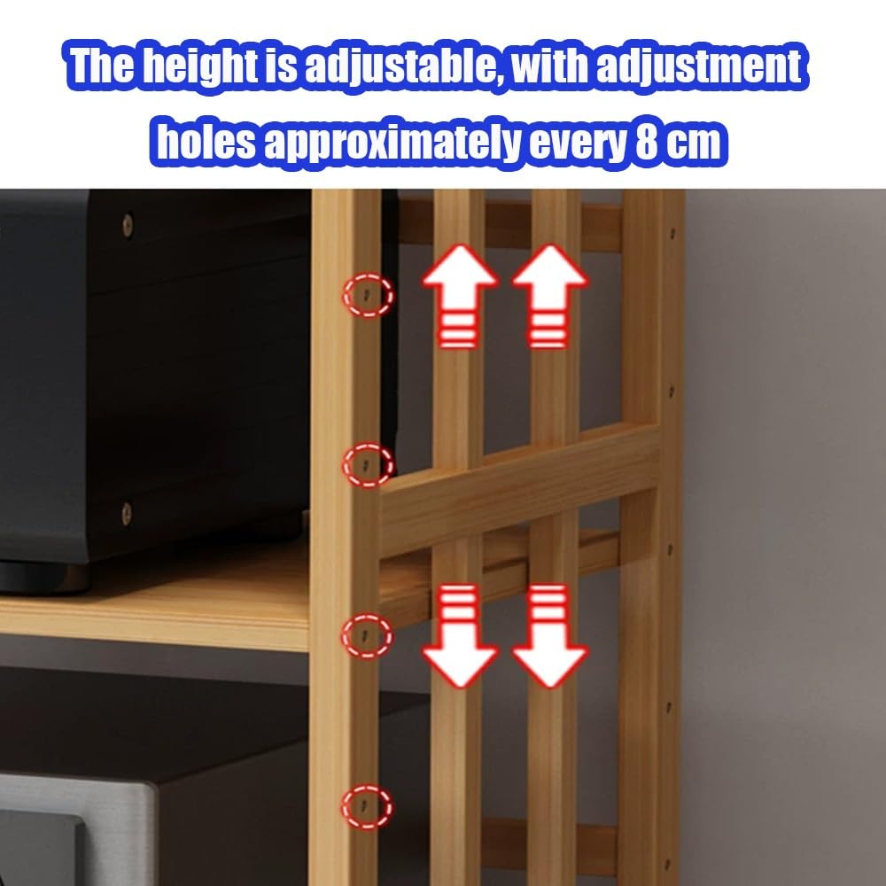 Medienregal, CD-Player-Ständer, Bewegliches HiFi-Audio-Rack(2 Tier 60x38x53cm)