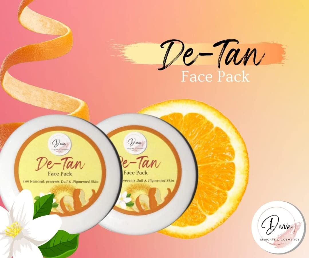D Tan Face Pack