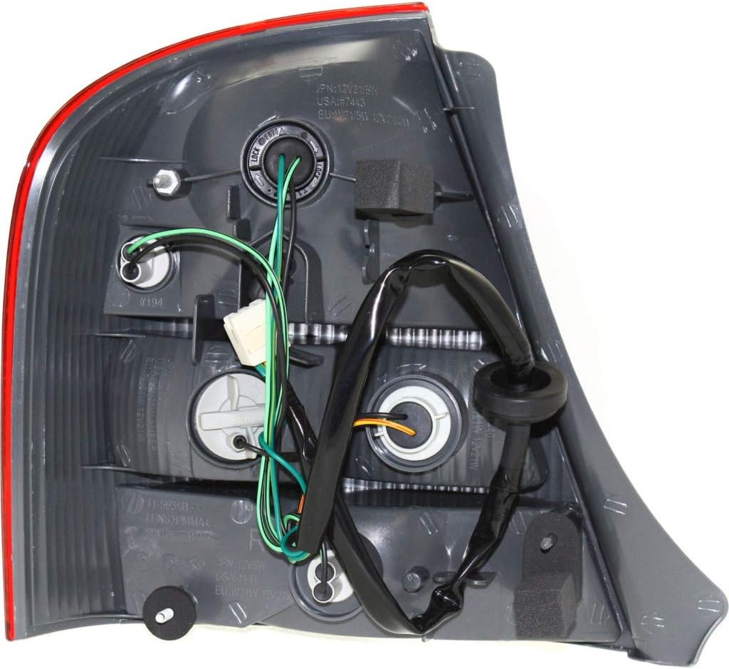 For Mazda Protege Sedan Tail Light Assembly 1999 00 01 02 2003 Passenger Side For MA2801112 | BL8D-51-150