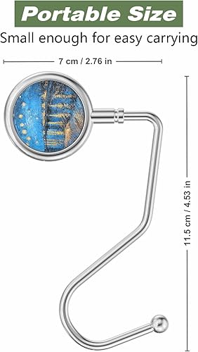 Miniatura 2 de Van Gogh - Ganchos de metal para colgar bolsos y bolsos, para mujer y niña, juego de 3 ganchos para bolso