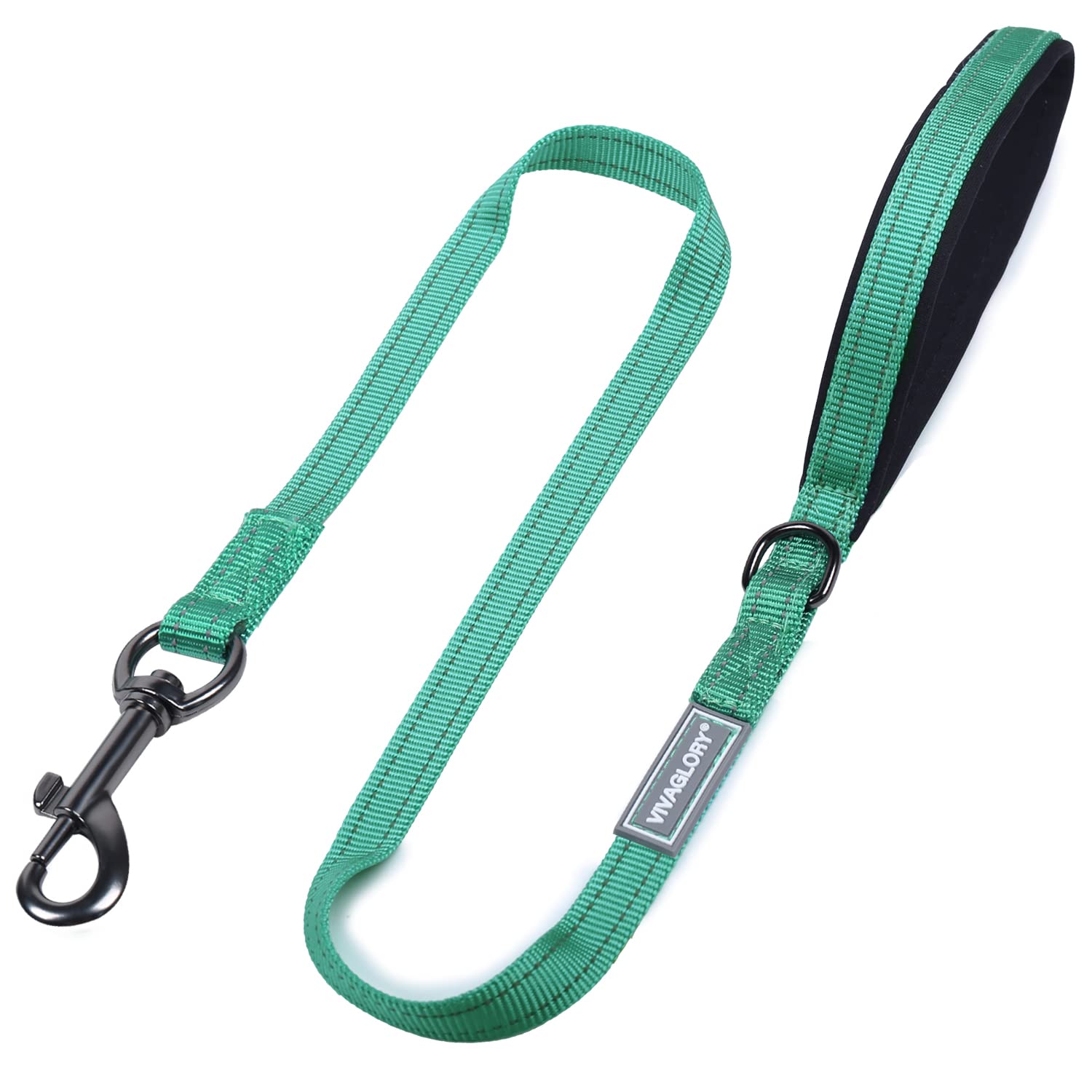 VIVAGLORY Dog Lead Dailyx Dog Leash, Lead with Soft Padded Handle for Training & Walking