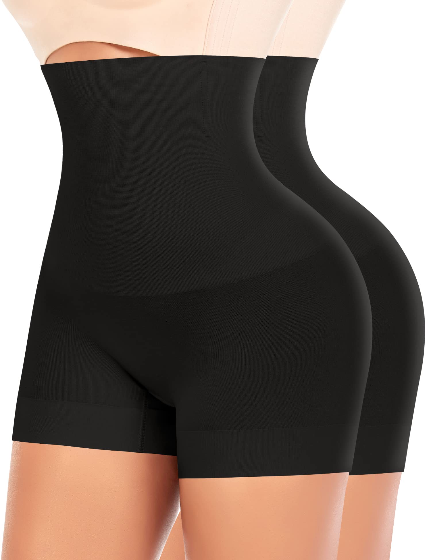 Werena Seamless Shaping Boyshorts Panties for Women Slip Shorts Under Dress Shapewear Shorts