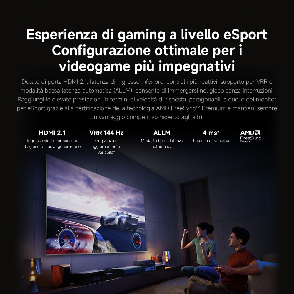XIAOMI TV MAX 85 2025 Google TV 85 Inch QLED 144Hz Smart TV Dolby Vision