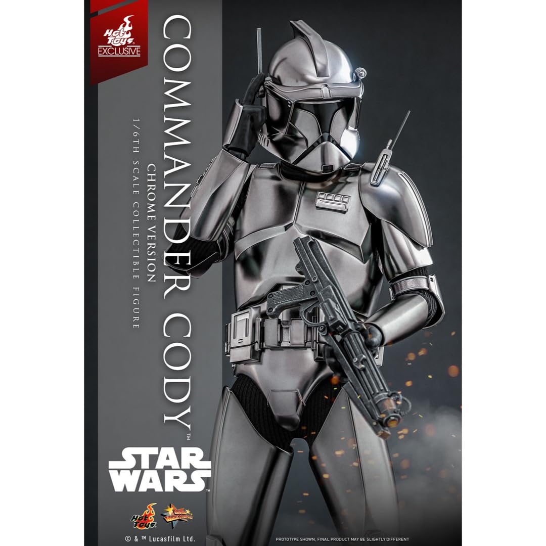 ホットトイズ MMS734 スター・ウォー コマンダー・コーディ（クロム）限定版 Amazon.co.jp: ホットトイズ MMS734 スターウォー コマンダー