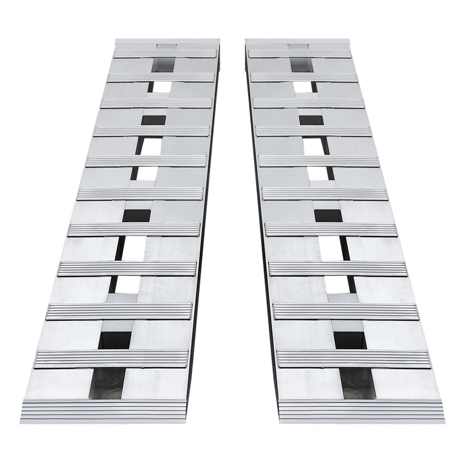 Trailer Ramp Heavy Duty Aluminum Ramps Loading Ramp for Atvs Motorcycles Mowers Carts Ramps for Pickup Trucks & Trailers 1 Pair 2 Ramps [60